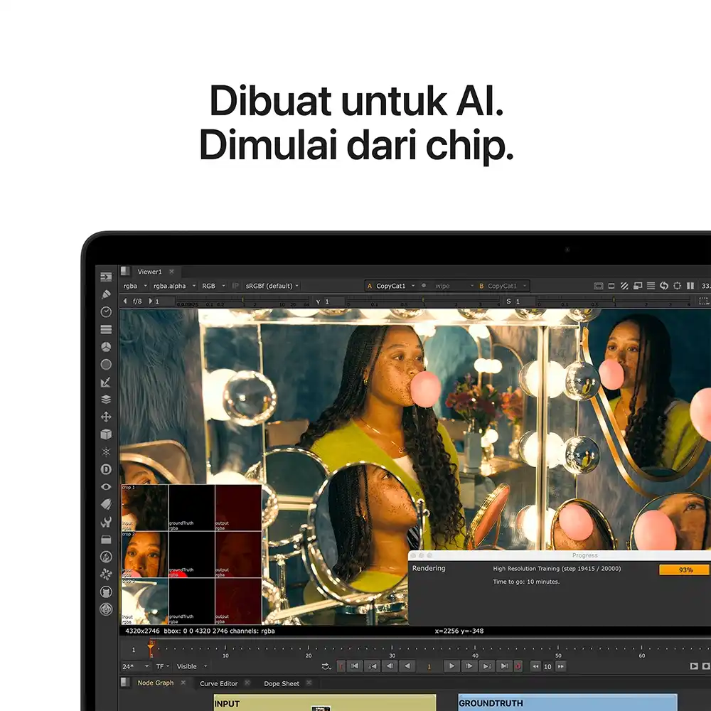 Apple Apple MacBook Pro M5 Pro (16-inch) 18-core CPU and 20-core GPU - 48GB, 1TB SSD Harga Rp 71.190.000 Toko Medan