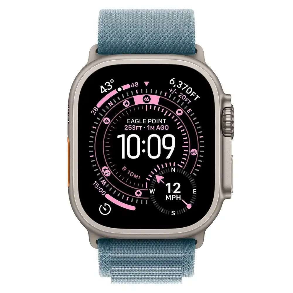 Apple Apple Watch Ultra 3 GPS + Cellular, 49mm Titanium Case with Alpine Loop Harga Rp 14.899.000 Toko Medan