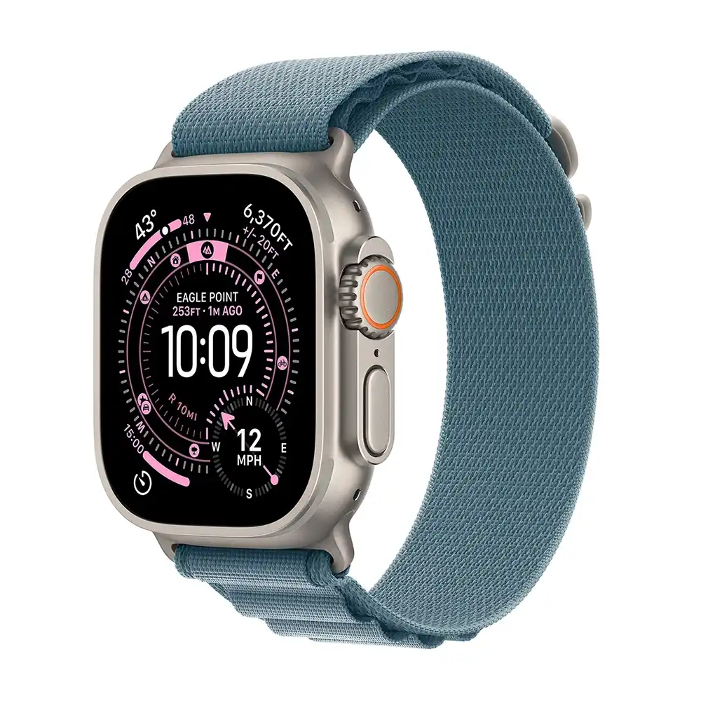 Apple Apple Watch Ultra 3 GPS + Cellular, 49mm Titanium Case with Alpine Loop Harga Rp 14.899.000 Toko Medan