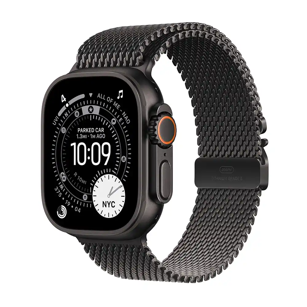 Apple Apple Watch Ultra 3 GPS + Cellular, 49mm Titanium Case with Milanese Loop Harga Rp 16.999.000 Toko Medan