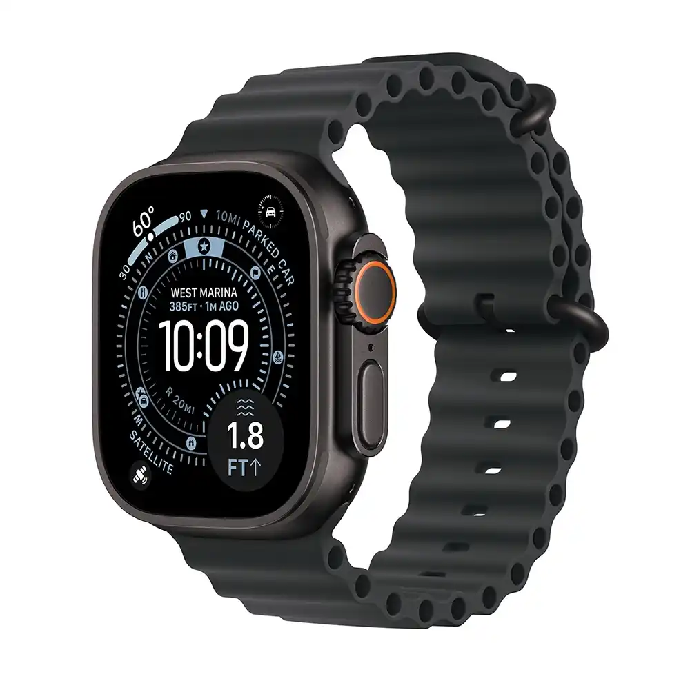 Apple Apple Watch Ultra 3 GPS + Cellular, 49mm Titanium Case with Ocean Band Harga Rp 14.899.000 Toko Medan