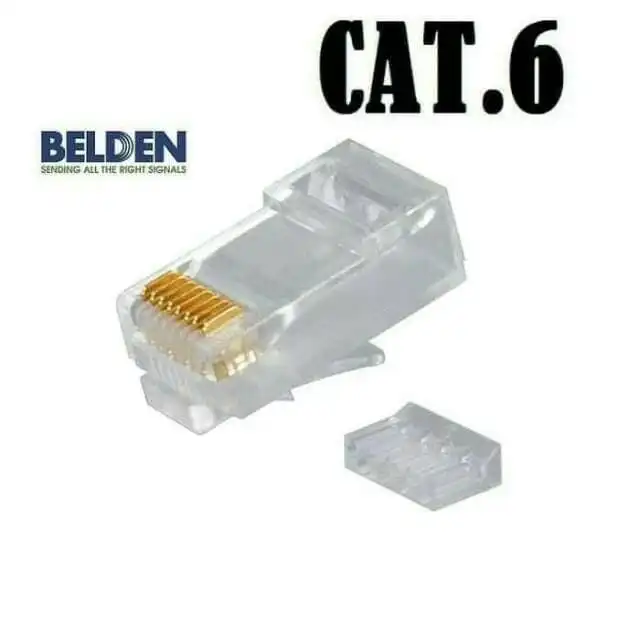 Belden Connector Rj-45 AP700008 UTP Cat6 100 OHM, Straight Male (Plug) - belden-connector-rj-45-ap700008-utp-cat6-100-ohm-1759099490-194.webp
