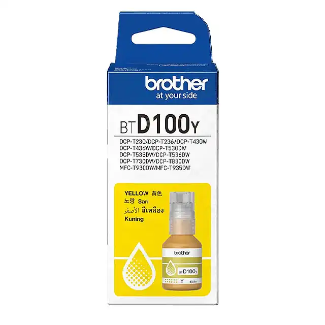 Brother Brother Tinta Ink Bottle BT-D100 Black Harga Rp 100.000 Toko Medan