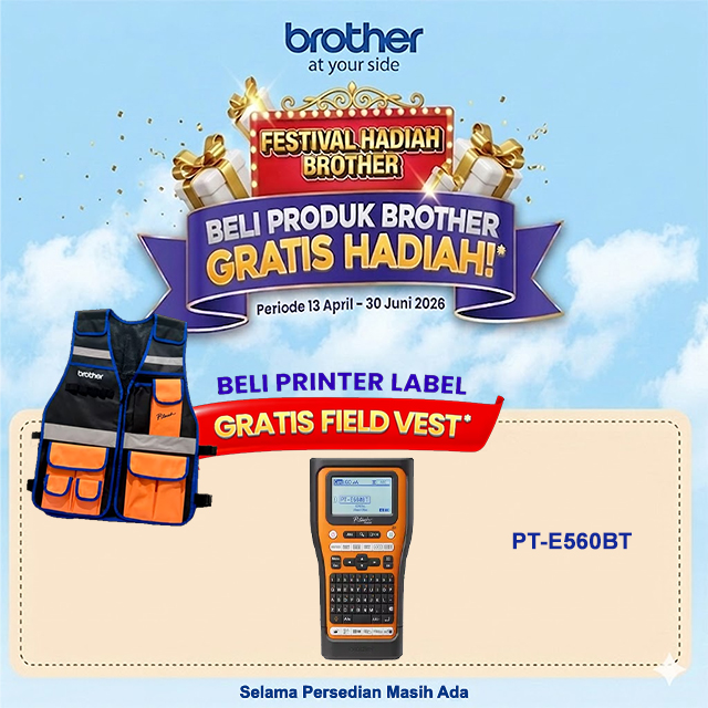 Brother Brother Printer Label PT-E560BT P-Touch Harga Rp 5.050.000 Toko Medan