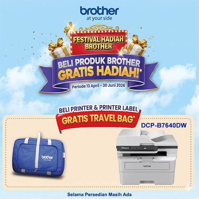 Brother Brother Printer Mono Laser DCP-B7640DW A4 WiFi - All In One (Print, Scan, Copy) Harga Rp 3.450.000 Toko Medan