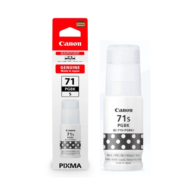 Canon Canon Tinta GI-71 Black & Color 70ml Black Harga Rp 90.000 Toko Medan