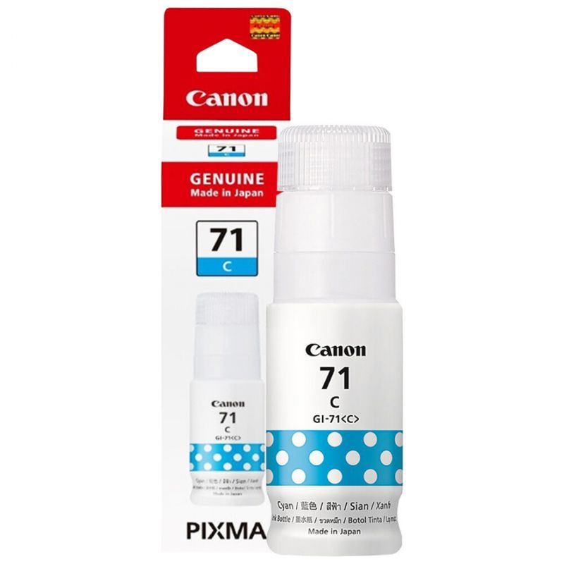 Canon Canon Tinta GI-71 Black & Color 70ml Black Harga Rp 90.000 Toko Medan