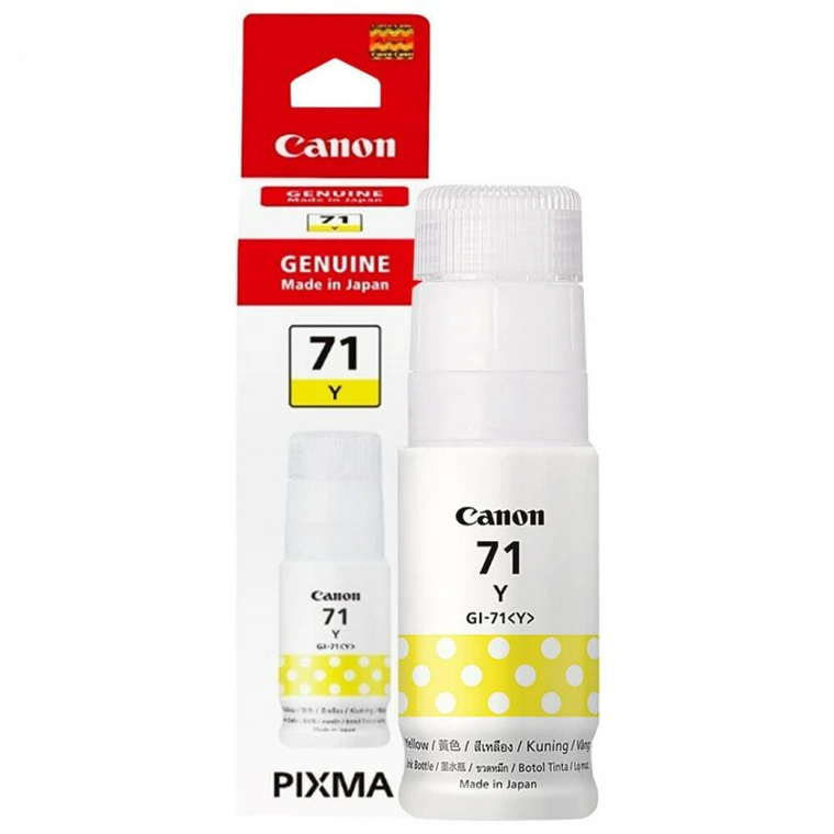 Canon Canon Tinta GI-71 Black & Color 70ml Black Harga Rp 90.000 Toko Medan