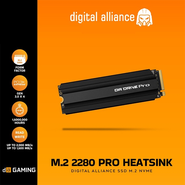 Digital Alliance Digital Alliance SSD Internal Drive Pro M.2 NVME Harga Rp 850.000 Toko Medan