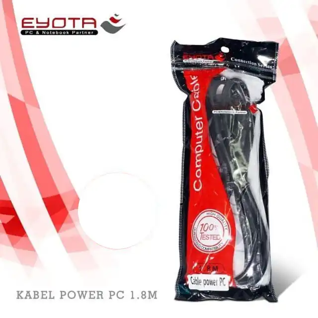 Eyota Kabel Power 1.8M - Komputer PC CPU to Monitor - eyota-kabel-power-18m-komputer-pc-cpu-to-monitor-1761818242-592.webp