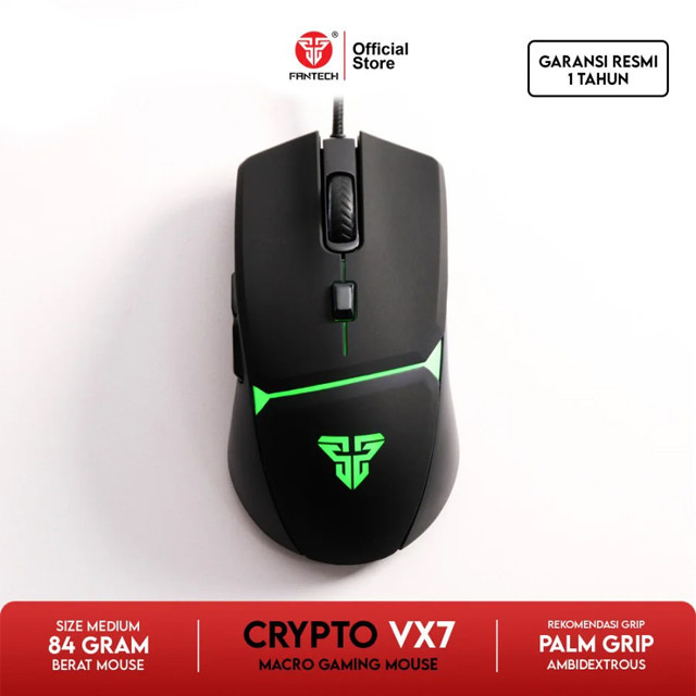 Fantech Fantech Mouse Macro CRYPTO VX7 Gaming Harga Rp 106.000 Toko Medan