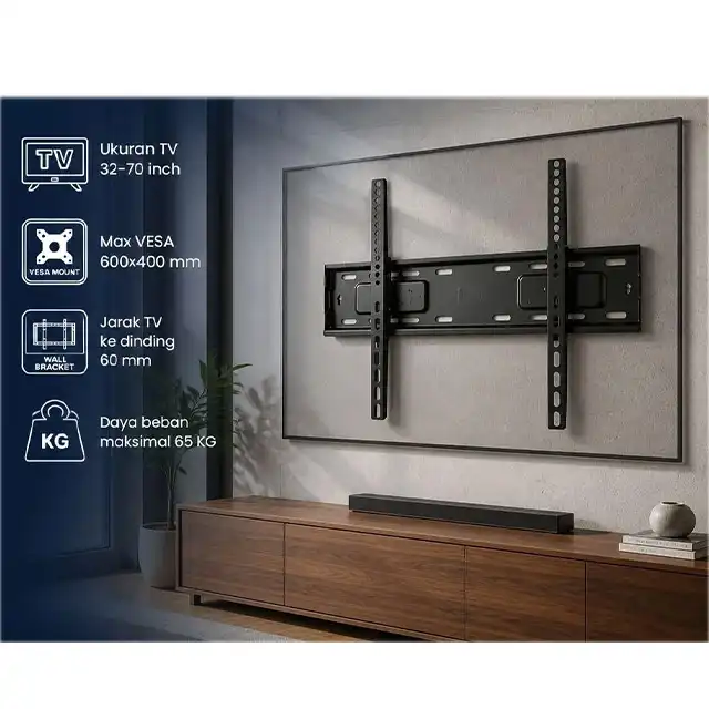 Fase Fase FB-09 Bracket TV (32"- 70") Harga Rp 125.000 Toko Medan
