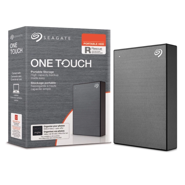 Seagate Seagate One Touch Harddisk External Portable USB 3.0 + Pouch Black Harga Rp 1.799.000 Toko Medan