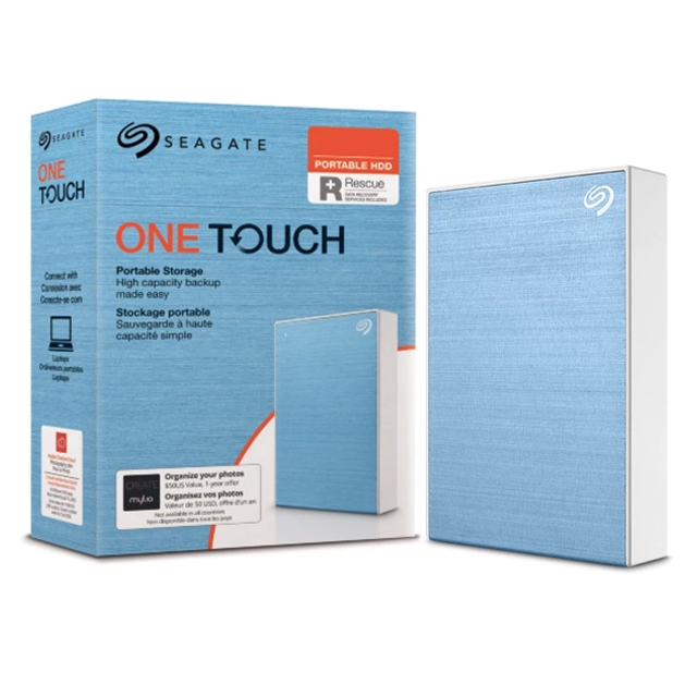Seagate Seagate One Touch Harddisk External Portable USB 3.0 + Pouch Black Harga Rp 1.799.000 Toko Medan
