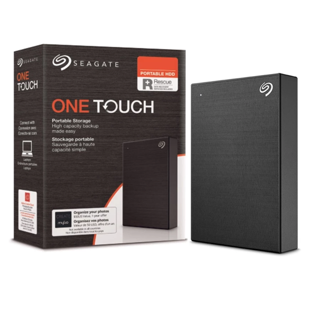 Seagate Seagate One Touch Harddisk External Portable USB 3.0 + Pouch Black Harga Rp 1.799.000 Toko Medan