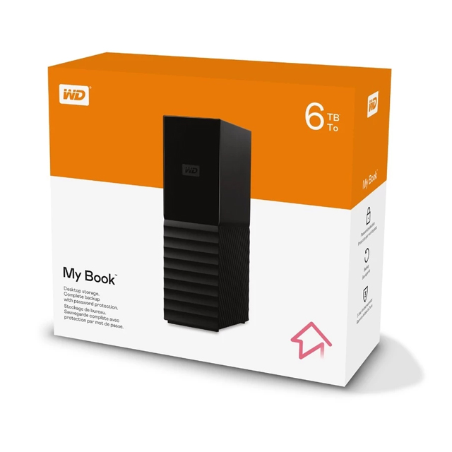 Western Digital WD Harddisk External My Book 3.5" Black Black Harga Rp 4.700.000 Toko Medan