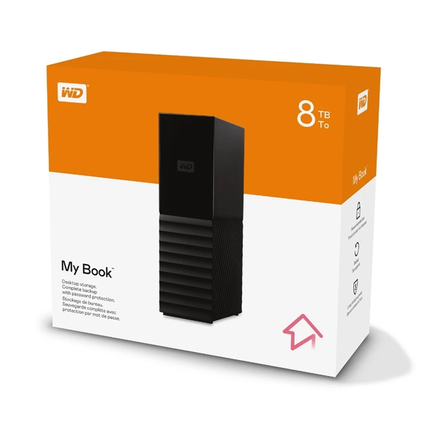 Western Digital WD Harddisk External My Book 3.5" Black Black Harga Rp 4.700.000 Toko Medan