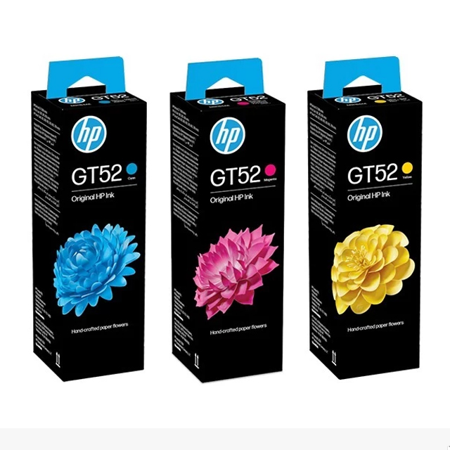 HP HP GT52 Original Ink Bottle 70-ml C-M-Y Harga Rp 113.000 Toko Medan
