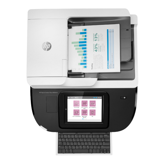 HP Scanner HP Digital Sender Flow 8500 fn2 Harga Rp 44.100.000 Toko Medan