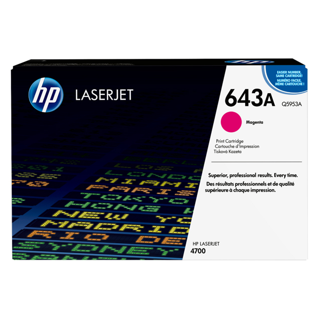 HP HP Toner 643A Original Laserjet Cartridge Magenta Harga Rp 4.300.000 Toko Medan