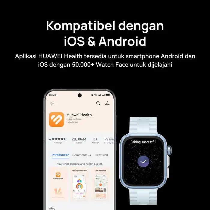 Huawei Huawei Watch Fit 4 Pro - SmartBand Smartwatch Harga Rp 2.940.000 Toko Medan