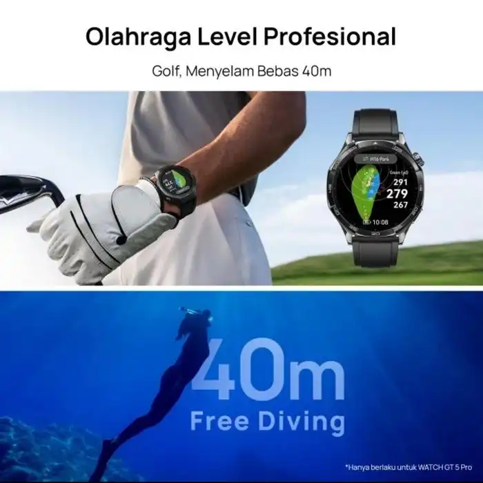 Huawei Huawei Watch GT5 Pro 46mm - SmartBand Smartwatch Harga Rp 3.626.000 Toko Medan