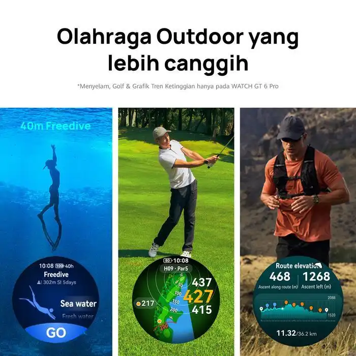 Huawei Huawei Watch GT6 Pro 46mm - SmartBand Smartwatch Harga Rp 6.468.000 Toko Medan