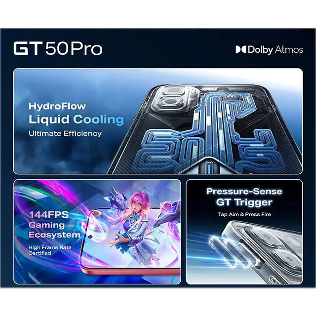 Infinix Infinix GT 50 Pro 5G 12GB/256GB | 12GB/512GB - Garansi Resmi Harga Rp 7.699.000 Toko Medan