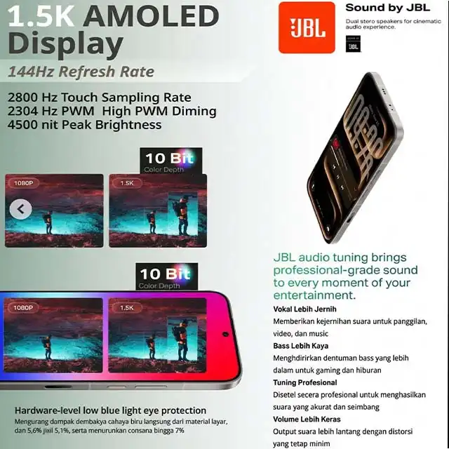 Infinix Infinix Note 60 5G 8GB/256GB - Garansi Resmi Harga Rp 3.860.000 Toko Medan