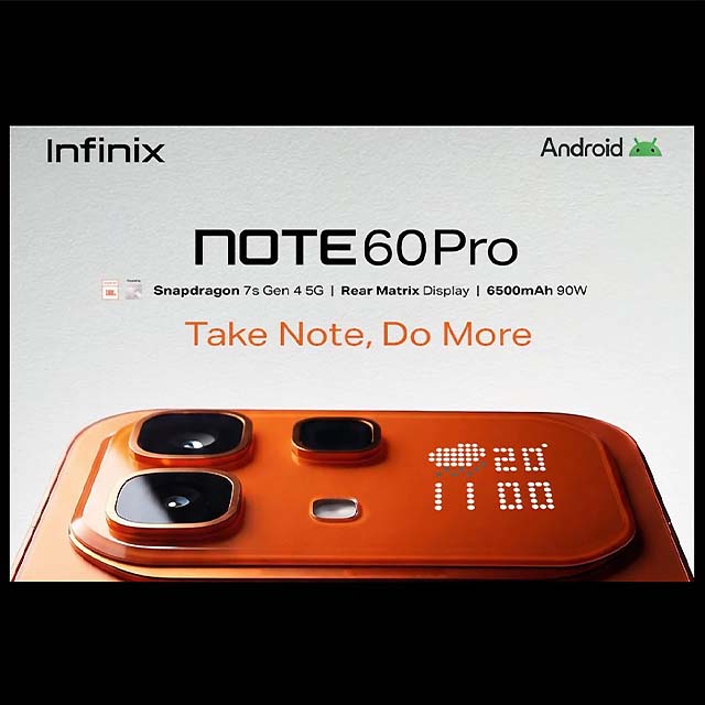 Infinix Infinix Note 60 Pro 5G 8GB/256GB | 12GB/256GB - Garansi Resmi Harga Rp 5.799.000 Toko Medan