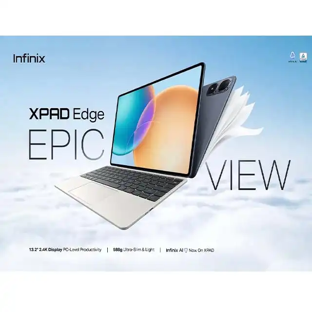 Infinix Infinix XPAD Edge LTE 8GB/256GB - Garansi Resmi Harga Rp 4.500.000 Toko Medan