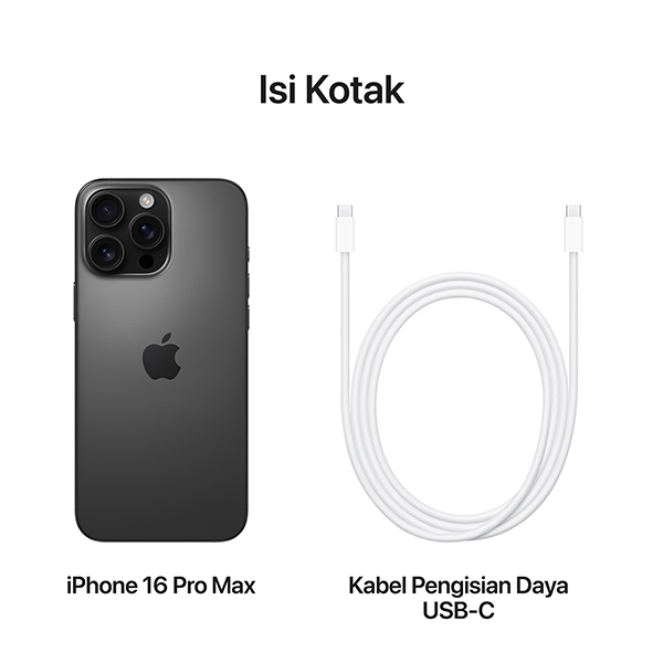 Apple iPhone 16 Pro Max, Garansi Resmi Indonesia (ex Demo Unit) Harga Rp 18.260.000 Toko Medan