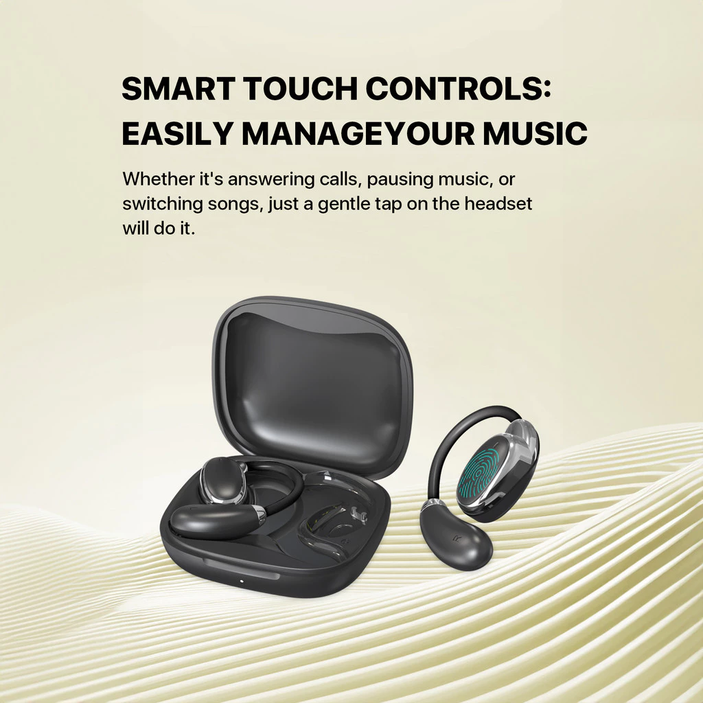 KiiP KiiP Wireless DTH5PRO Ows Open Ear Tws Earhook Earphone HiFi Harga Rp 250.000 Toko Medan