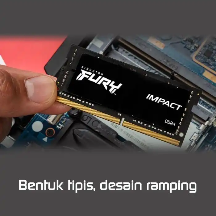 Kingston Memory DDR4 3200MHz Fury Impact CL20 for NB - 8GB - kingston-memory-ddr4-3200mhz-fury-impact-cl20-for-nb-1759118675-268.webp
