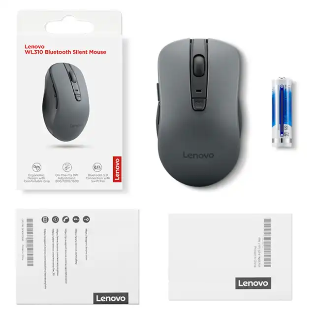 Lenovo WL310 Mouse Bluetooth Silent - lenovo-wl310-mouse-bluetooth-silent-1758531825-483.webp