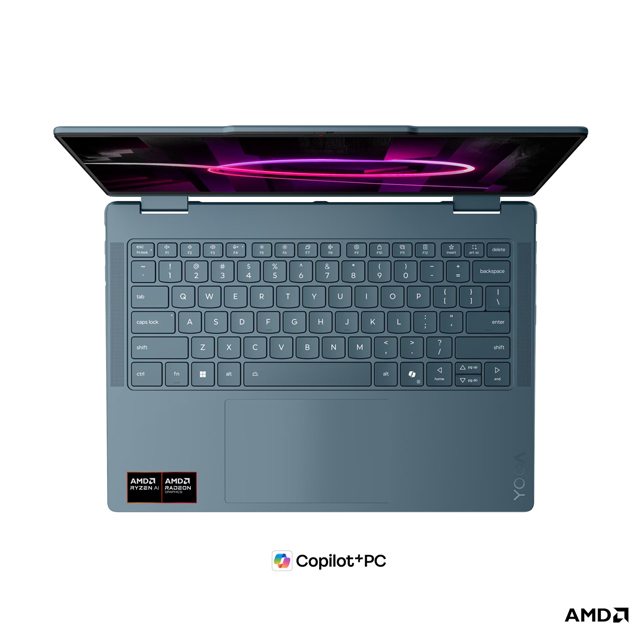 Lenovo Lenovo Yoga 7 2-in-1 14AGP11 - 83TD008KID /AMD Ryzen AI 7-445/16GB/512GB SSD/AMD Radeon Graphics/14" WUXGA OLED Tou...
