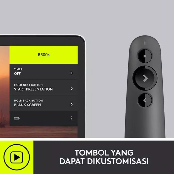 Logitech Logitech R500s Remote Pointer Presentasi Wireless Laser Merah Merah Harga Rp 690.000 Toko Medan