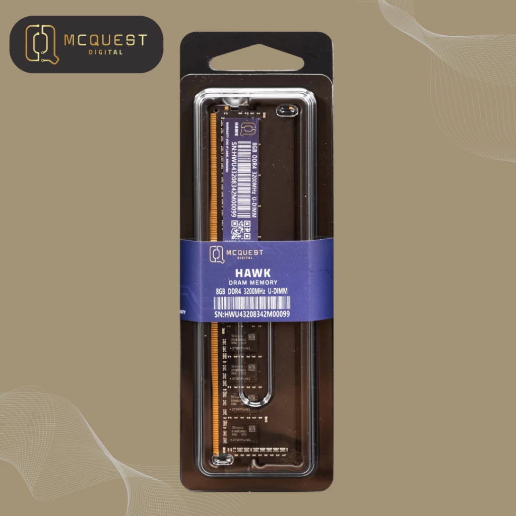 MCQUEST McQuest Hawk Memory DDR4 3200MHz for PC Harga Rp 990.000 Toko Medan