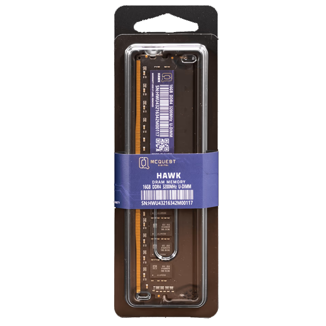 MCQUEST McQuest Hawk Memory DDR4 3200MHz for PC Harga Rp 990.000 Toko Medan