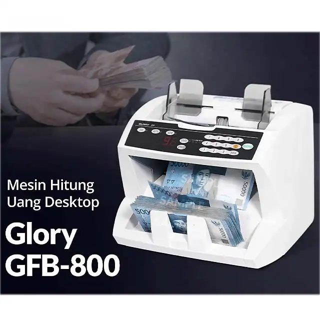 Glory Mesin Hitung Uang Glory GFB-800 - Garansi Resmi Harga Rp 12.266.000 Toko Medan