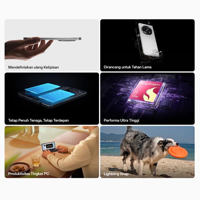 OPPO OPPO Find N5 16/512GB - Garansi Resmi Harga Rp 27.999.000 Toko Medan