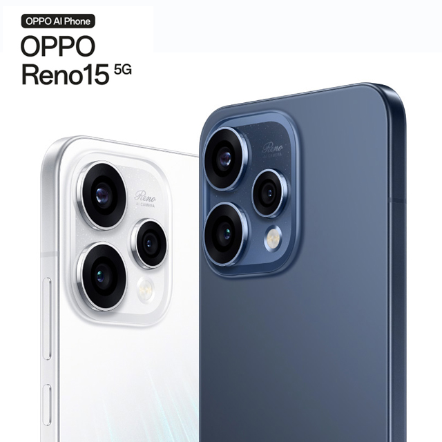 OPPO OPPO Reno15 5G 8/256GB | 12/256GB - Garansi Resmi Harga Rp 7.699.000 Toko Medan