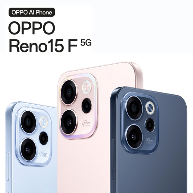 OPPO OPPO Reno15 F 5G 8/256GB | 12/256GB - Garansi Resmi Harga Rp 5.999.000 Toko Medan