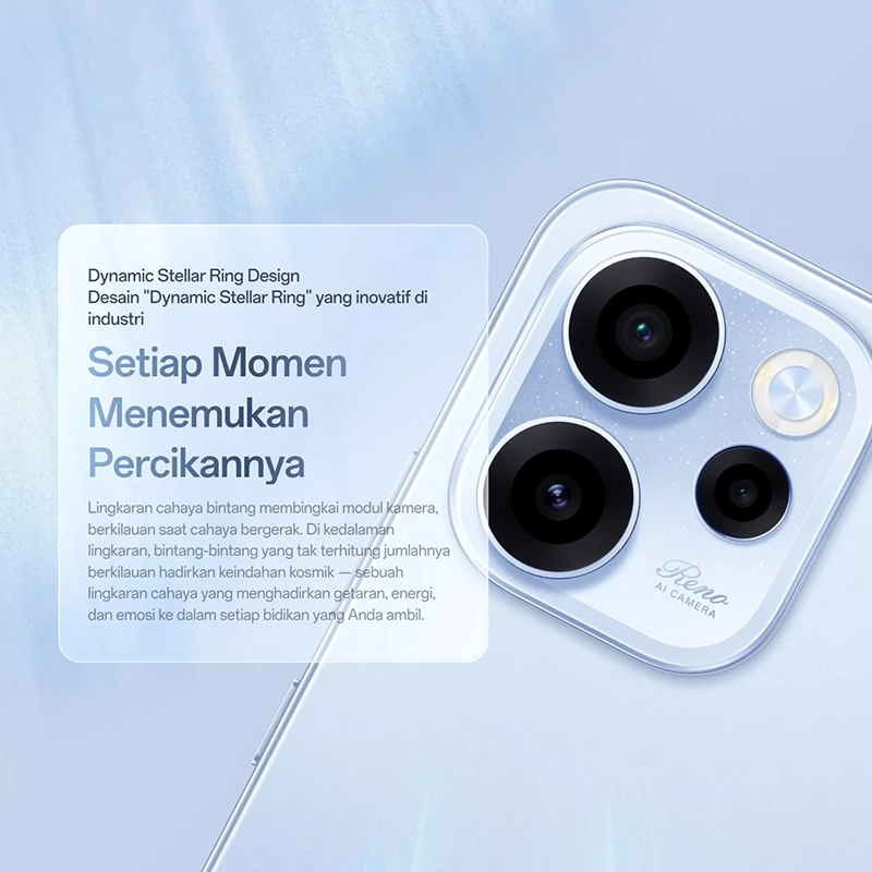 OPPO OPPO Reno15 F 5G 8/256GB | 12/256GB - Garansi Resmi Harga Rp 6.499.000 Toko Medan