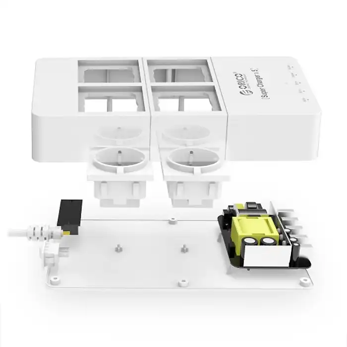 ORICO Orico HPC-4A5U-EU Surge Protector Strip 4-Outlet with 5 USB SuperCharging Ports Harga Rp 250.000 Toko Medan