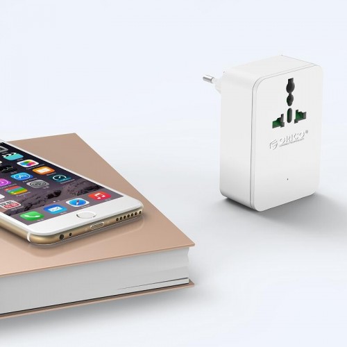 ORICO Orico S4U-TEU Surge Protector Strip 1-Outlet with 4 USB SuperCharging Ports Harga Rp 100.000 Toko Medan