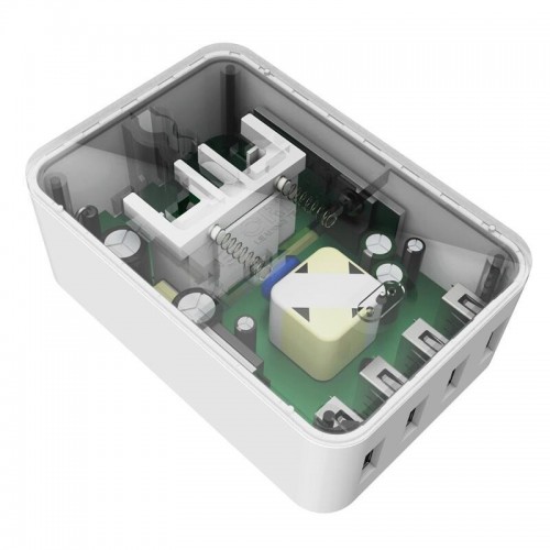 ORICO Orico S4U-TEU Surge Protector Strip 1-Outlet with 4 USB SuperCharging Ports Harga Rp 100.000 Toko Medan
