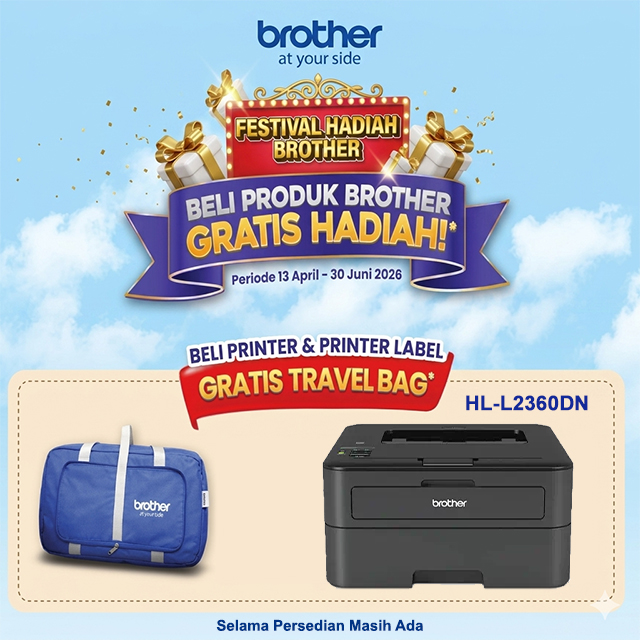 Brother Brother Printer Mono Laser HL-L2360DN A4 - Print Only Harga Rp 1.950.000 Toko Medan
