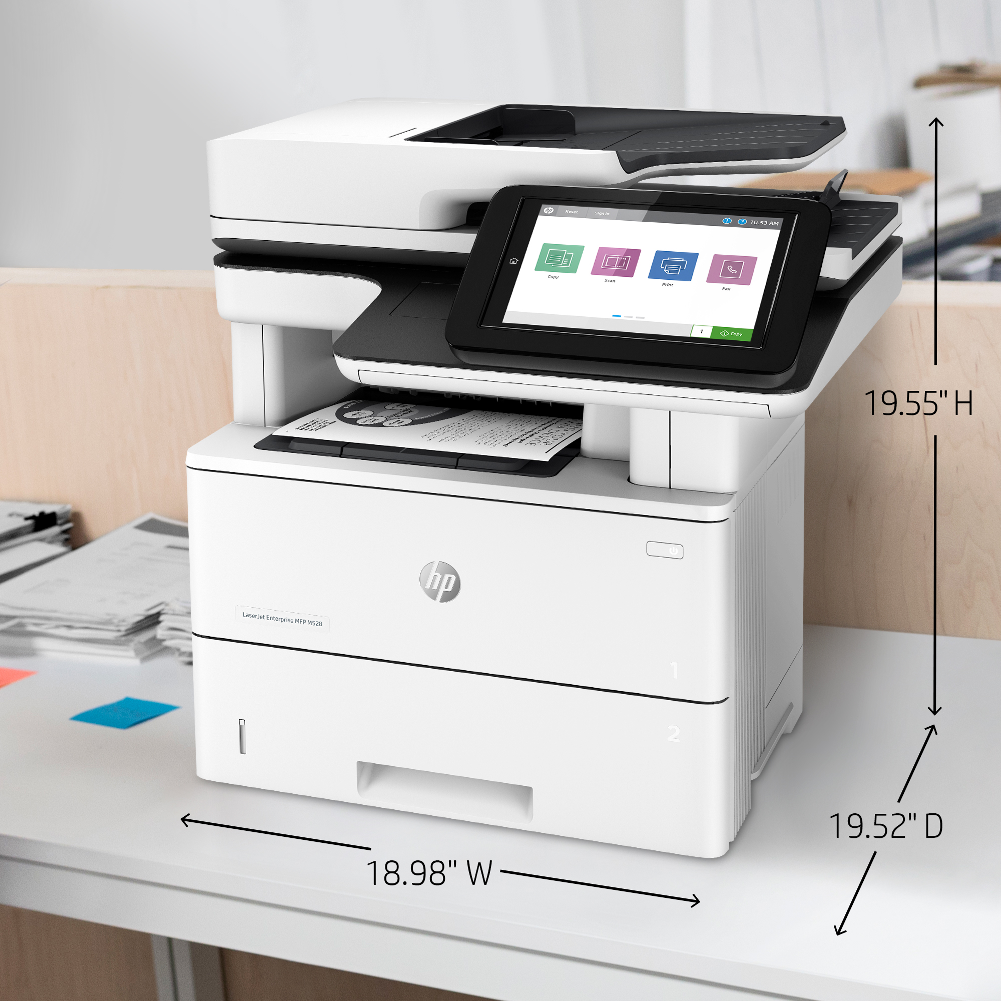 HP Printer HP LaserJet Enterprise MFP M528dn Harga Rp 26.950.000 Toko Medan