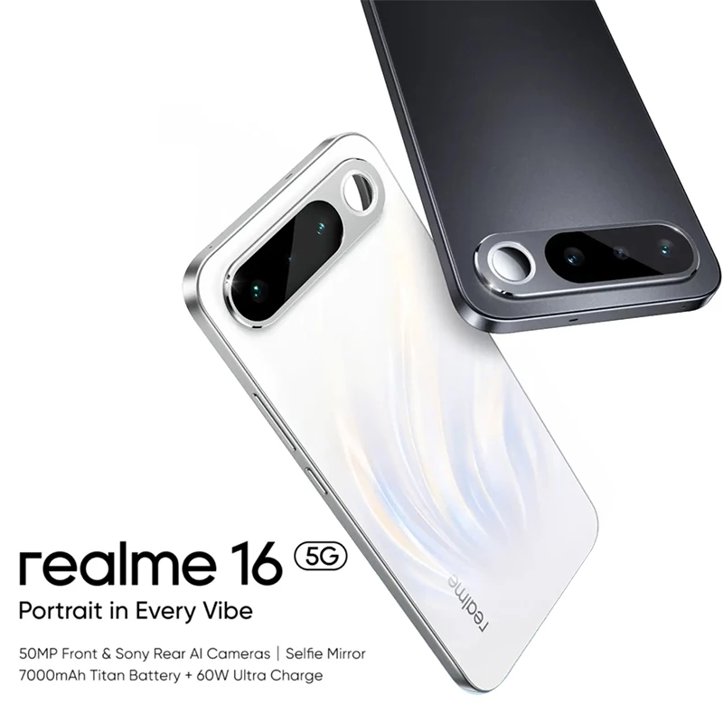realme Realme 16 5G 8/256GB | 12/256GB - Garansi Resmi Harga Rp 5.279.000 Toko Medan